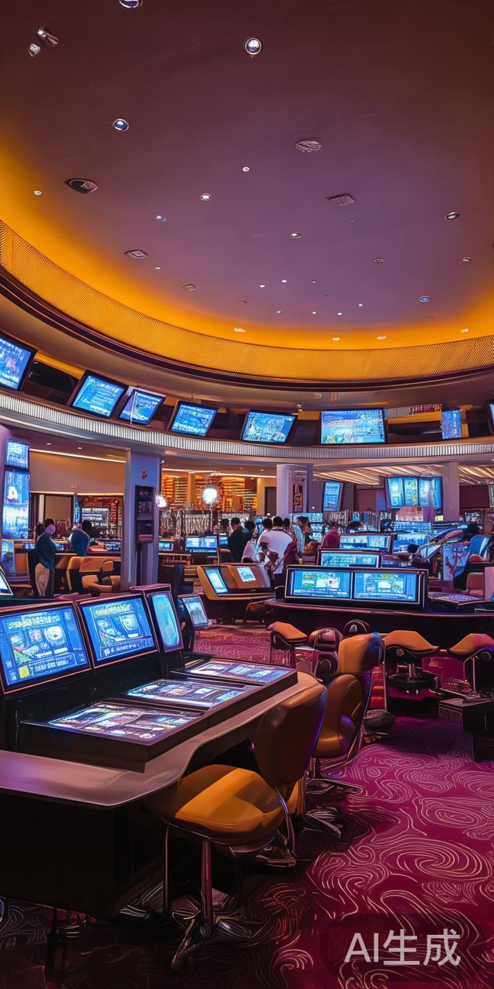 除了传统博彩项目，电子老虎机和虚拟游戏也在新葡京扮