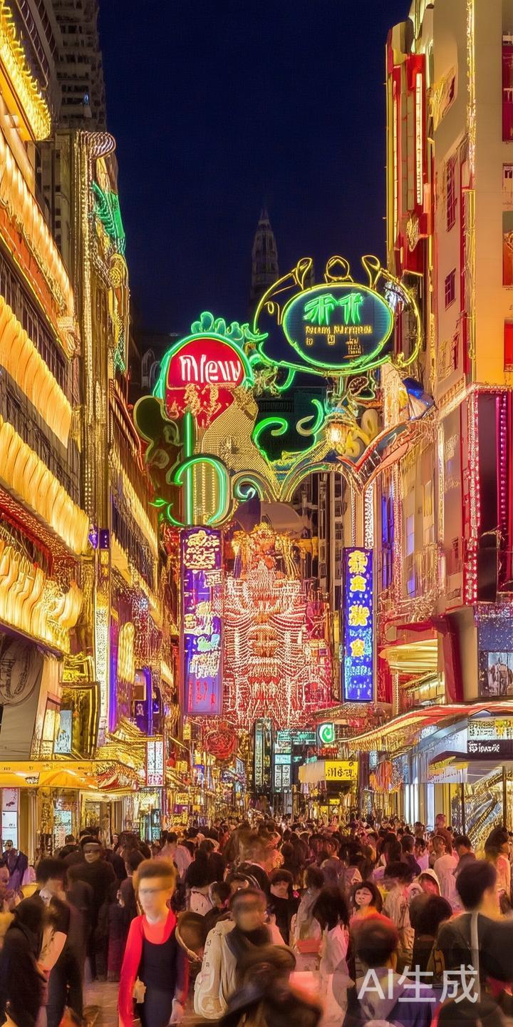 在澳门作为世界著名的博彩中心，吸引了众多游客前往体