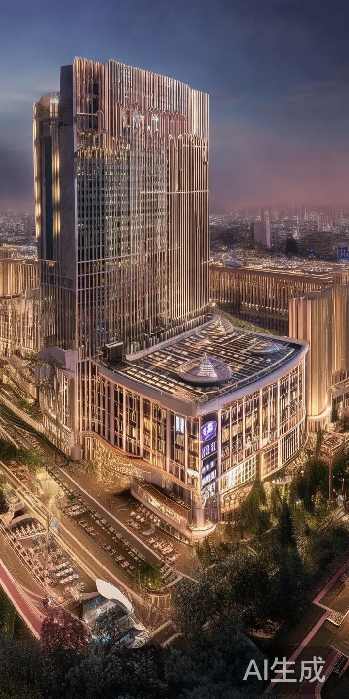 新葡京在规模方面远超传统赌场，包揽了大量高端娱乐区